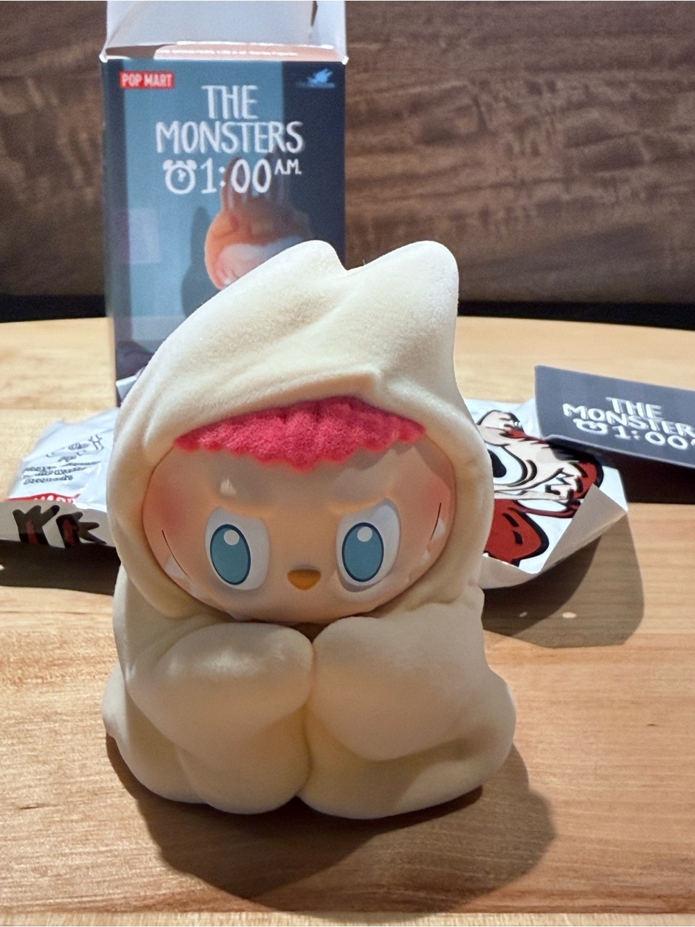 Pop Mart Labubu The Monsters 1:00 A.M. - Scary Time Figure Original